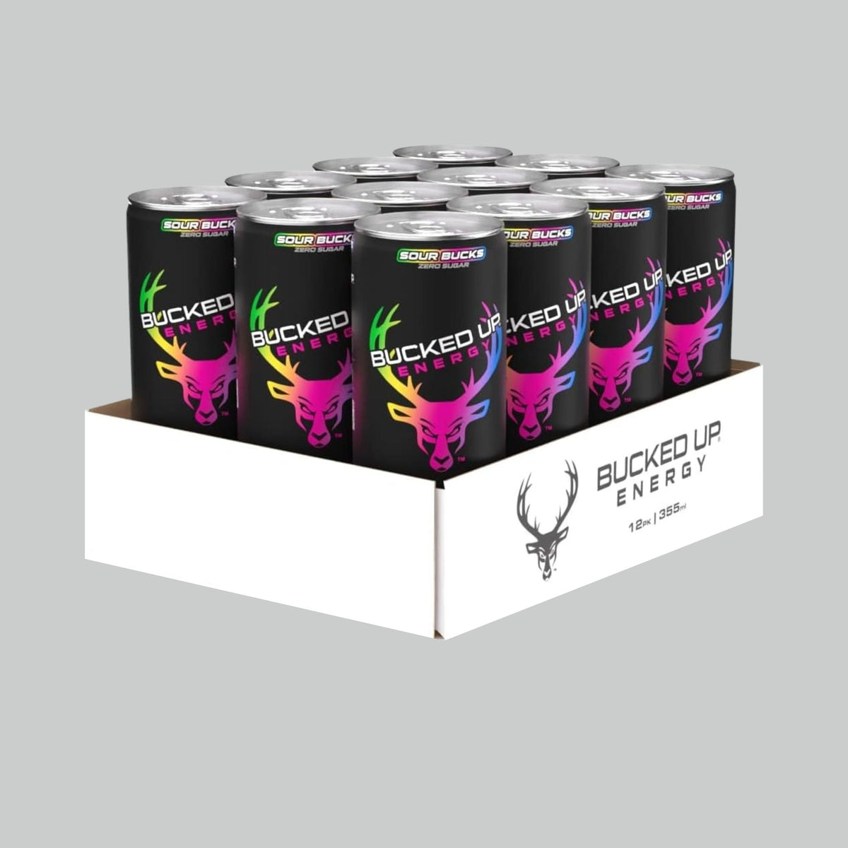Bucked Up Energy, 12 x 355ml