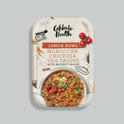 Celebrate Health Vegan Lunch Bowl Meals, 6 x 280g
