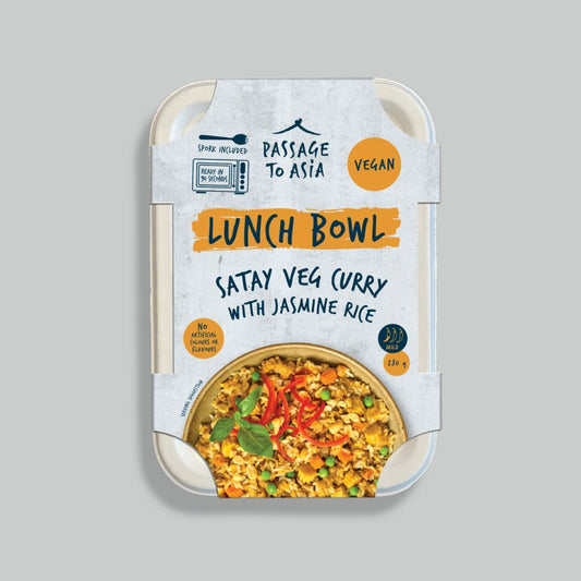 Passage to Asia Vegan Lunch Bowl Meals, 6 x 280g