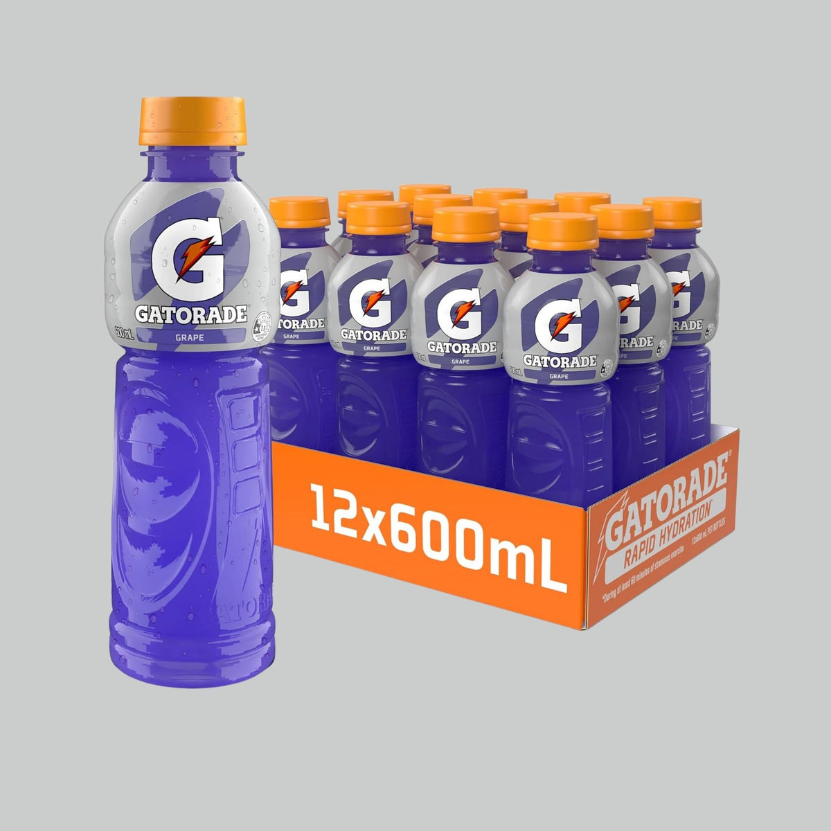 Gatorade Sports Drink, 12 x 600ml