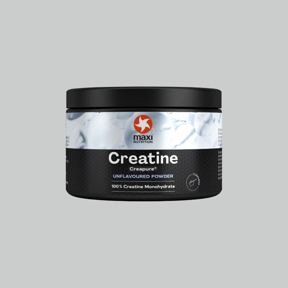 Maxi 100% Creatine Monohydrate, 250g, Unflavoured