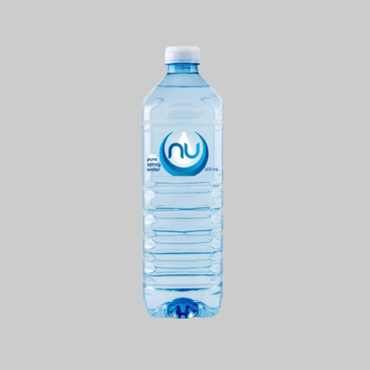 Nu Pure Spring Water, 24 x 600ml - Still