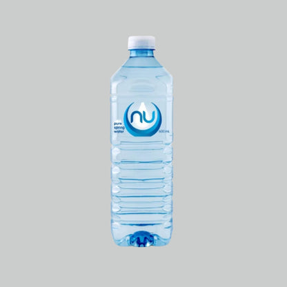 Nu Pure Spring Water, 24 x 600ml - Still