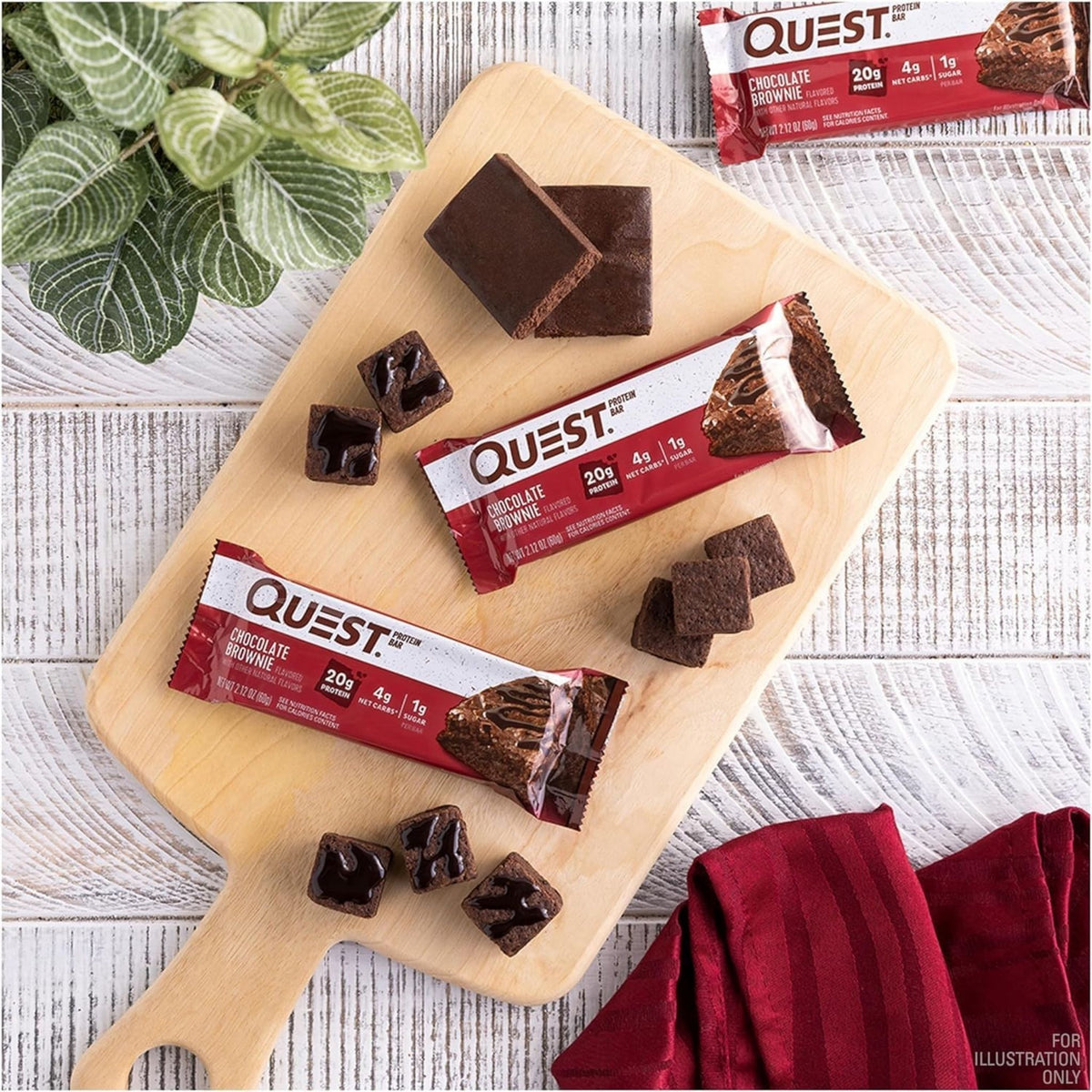 Quest Protein Bar, High Protein, Low Carb, Keto Friendly, 60g, 12 Count