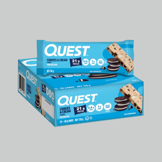 Quest Protein Bar, High Protein, Low Carb, Keto Friendly, 60g, 12 Count