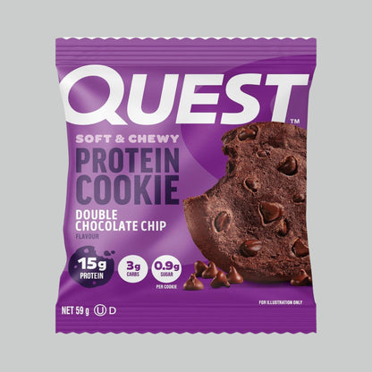 Quest Protein Cookies, High Protein, Low Carb, Keto Friendly, 59g, 12 Count