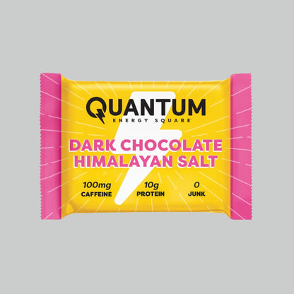 Quantum Energy Square, 100mg Caffeine, 10g Protein, 8 x 48g