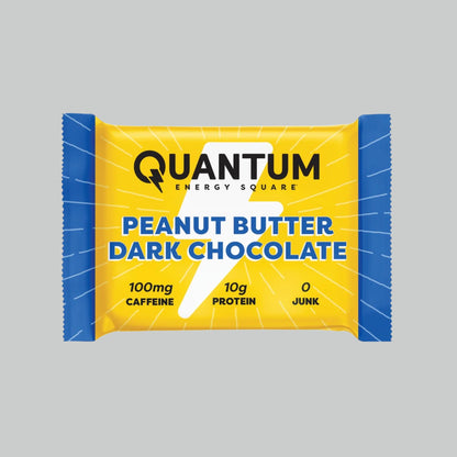 Quantum Energy Square, 100mg Caffeine, 10g Protein, 8 x 48g