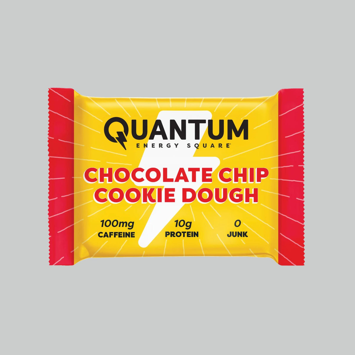 Quantum Energy Square, 100mg Caffeine, 10g Protein, 8 x 48g