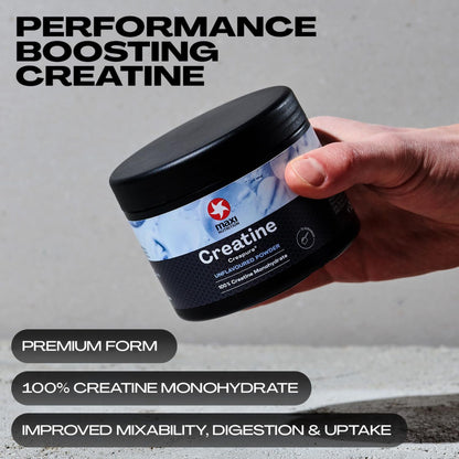 Maxi 100% Creatine Monohydrate, 250g, Unflavoured